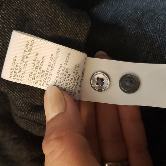 Standard James perse charcoal gray black long sleeve wool blend tunic small - Picture 4 of 11